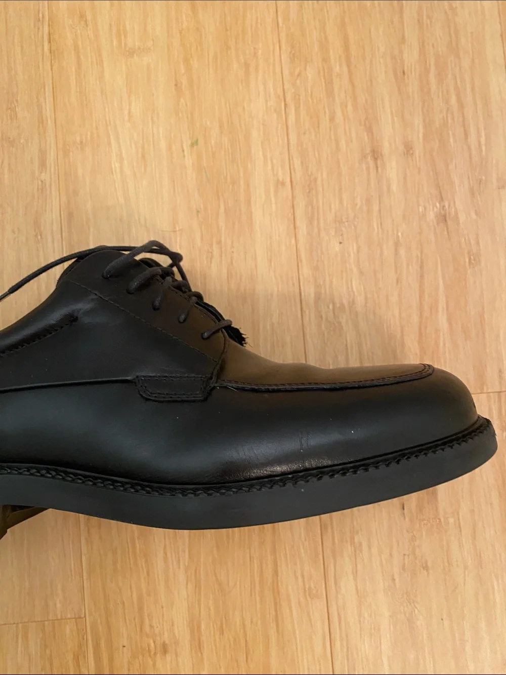 Men’s G.H. Bass & Co. Black Leather Lace-Up Shoes